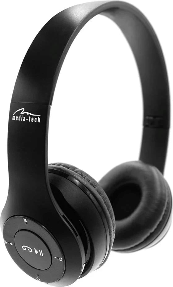 Kufje Wireless Media-Tech EPSILION BT MT3591, Bluetooth 4.2, me Mikrofon, Radio FM, të Zeza Kufje Wireless Media-Tech EPSILION BT MT3591, Bluetooth 4.2, me Mikrofon, Radio FM, të Zeza