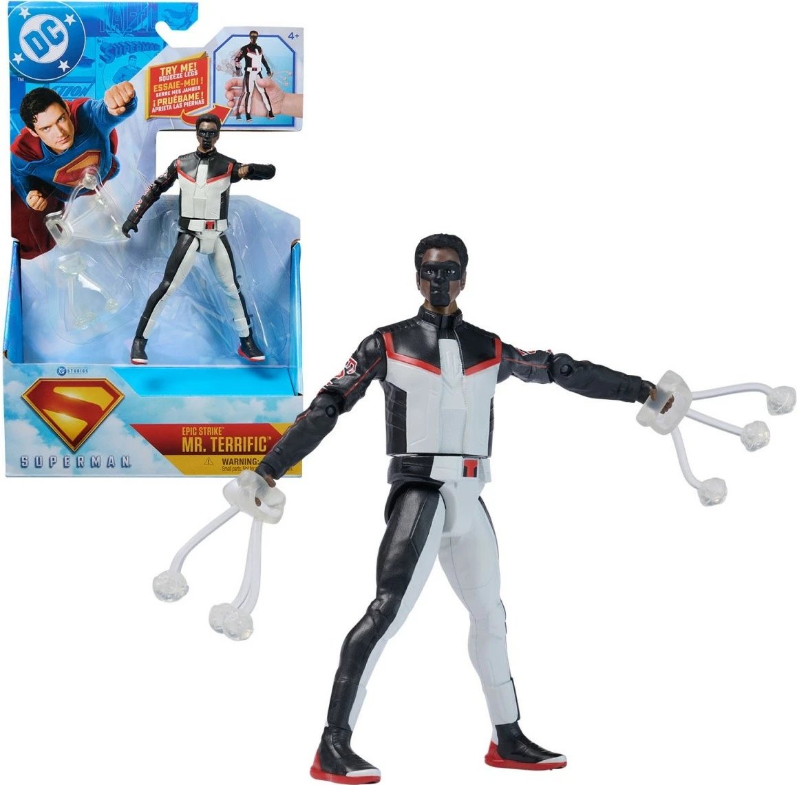 Figurë aksioni Superman Spin Master 15 cm, plastikë, me aksesorë