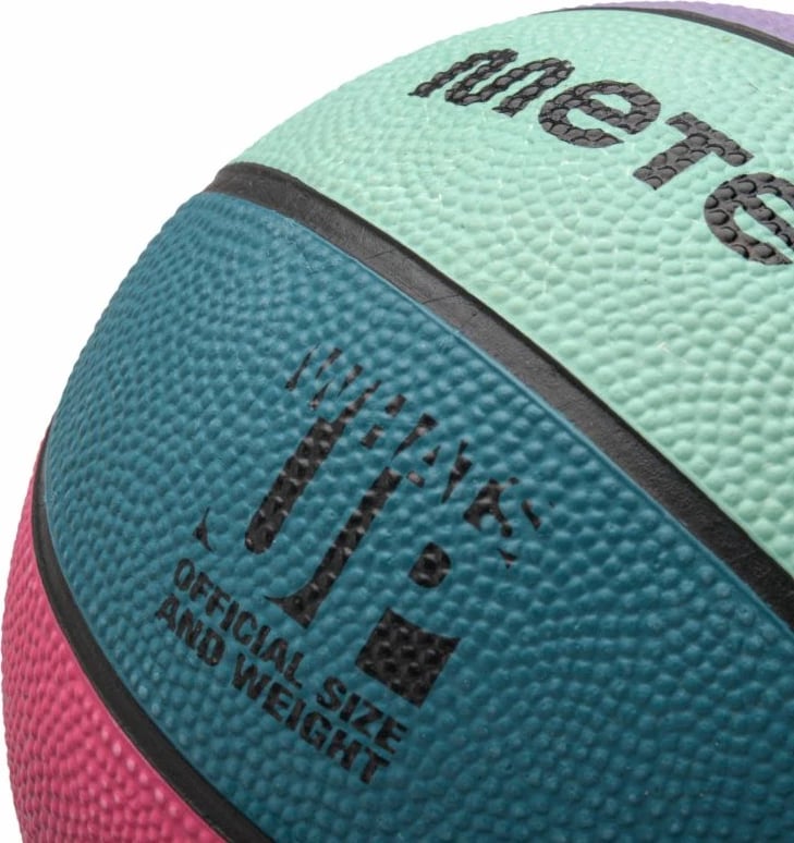 Top basketbolli për fëmijë Meteor, shumëngjyrësh