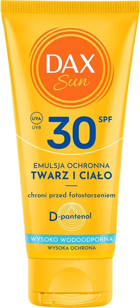 Emulsion mbrojtës për fytyrë dhe trup Dax Sun SPF30, 50ml