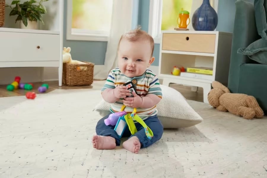 Çelësa edukativ Fisher Price Learn and Laugh HXF51, shumëngjyrësh
