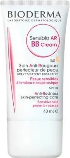 BB Cream BIODERMA Sensibio AR SPF 30, unisex, 40ml