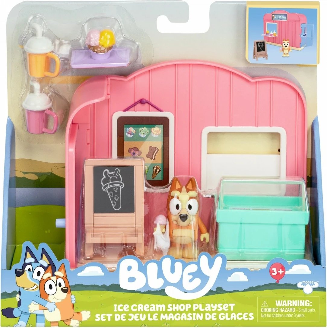 Set lodrash Bluey Mini Ice Cream Shop, Tm Toys, BLU17553, plastikë, për fëmijë, shumëngjyrësh