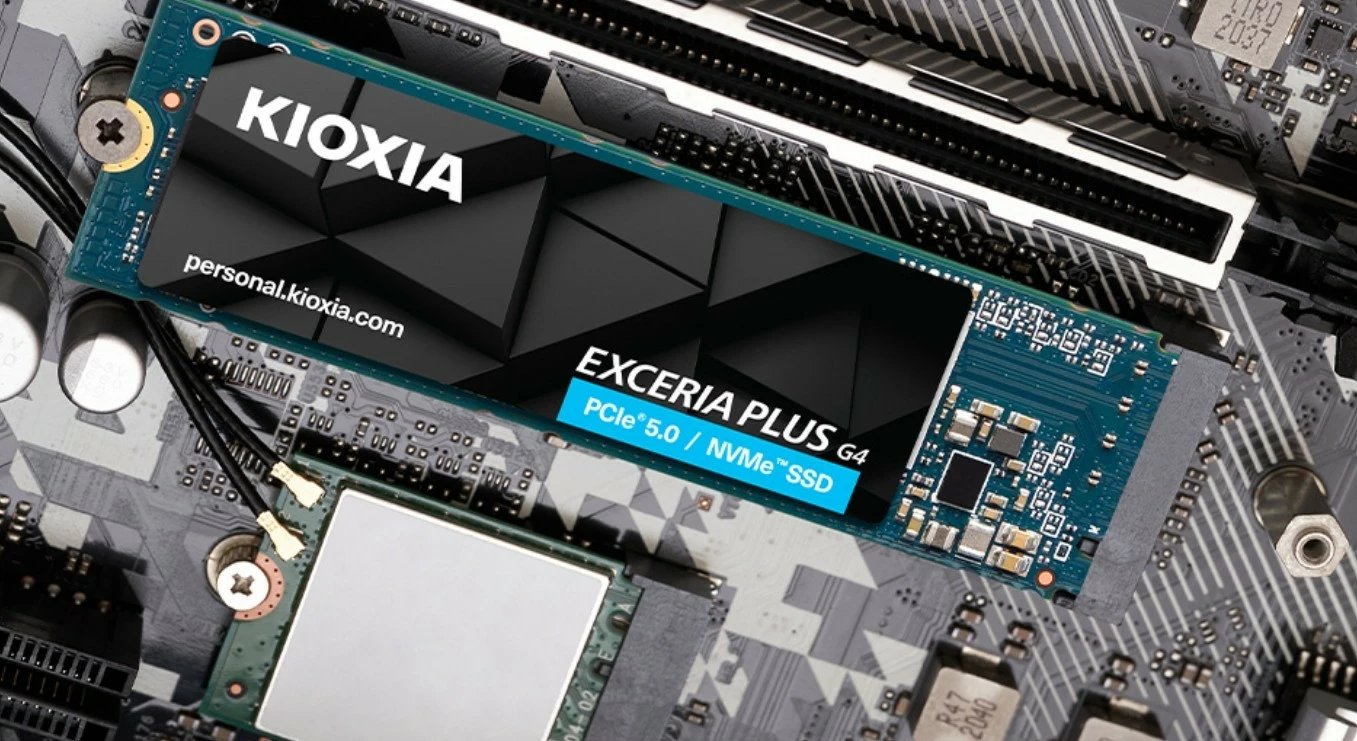 SSD Kioxia Exceria Plus G4, 1TB, M.2 2280, PCIe Gen5x4 SSD Kioxia Exceria Plus G4, 1TB, M.2 2280, PCIe Gen5x4
