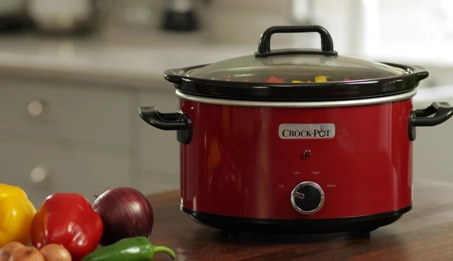 Slow cooker Crock-Pot SCV400RD, 3.5 L, E zezë, E kuqe