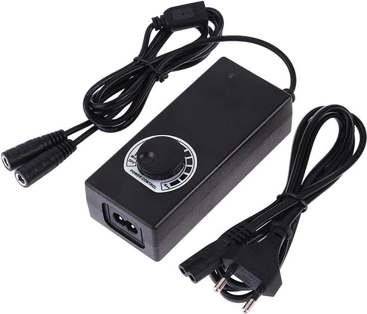 Adapter energjie Puluz PU2002EU për tendë fotografike 60cm, i zi