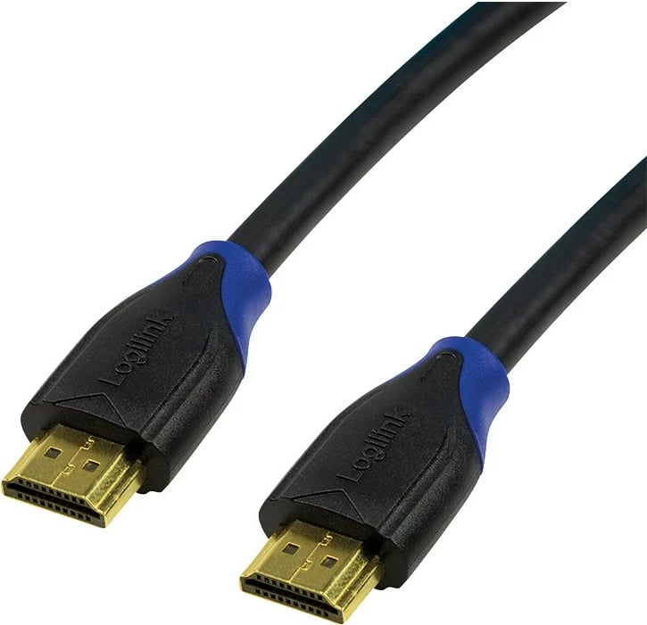 Kabllo HDMI LogiLink CH0067, 15m, 4K, 3D, e zezë