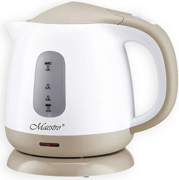 Çajnik elektrik  Maestro MR-012, i bardhë / bezhë