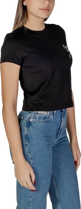 Maicë Calvin Klein Jeans femra, e zezë