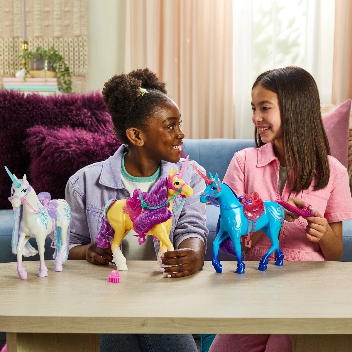Figurinë lodër Unicorn Academy Spin Master Unicorn Star, 28 cm, plastikë, shumëngjyrëshe, set