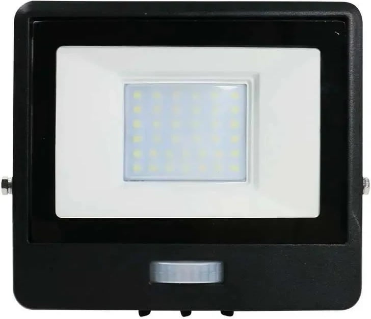 Projektor LED V-TAC VT-138S 30W, Samsung Chip, Sensor lëvizjeje, 3000K, E zezë