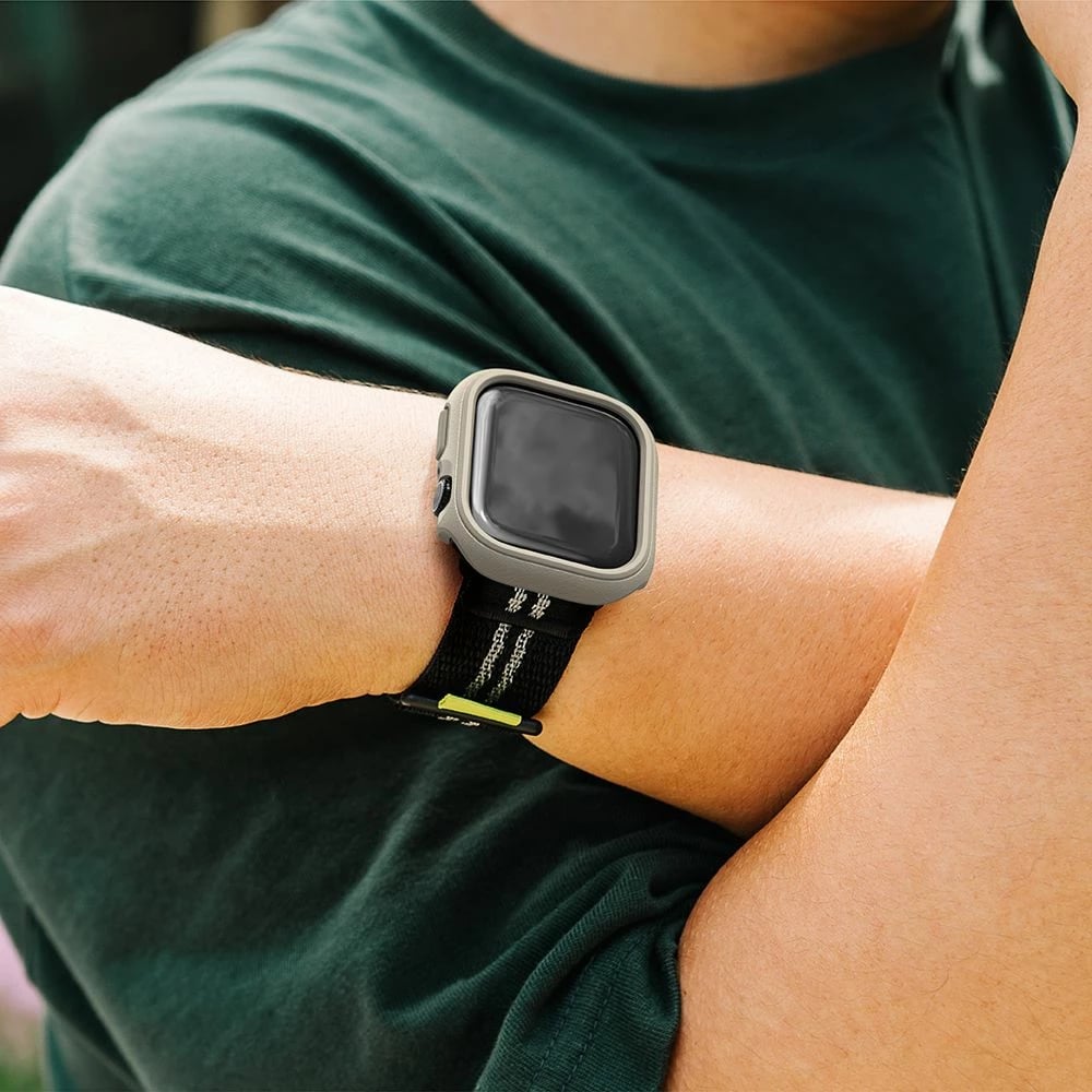 Mbështjellës Ringke Onyx për Apple Watch 10, 46mm, Zi