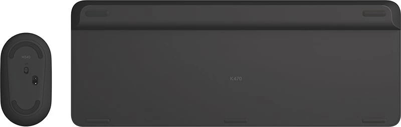 Komplet wireless Logitech MK470, QWERTY, Maus përfshirë, Graphite