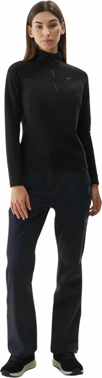 Duks fleece për femra 4F, i zi