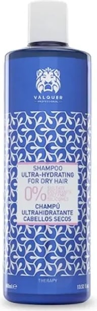 Shampon Valquer 0% Ultra Hydrating për flokë të thata 400ml