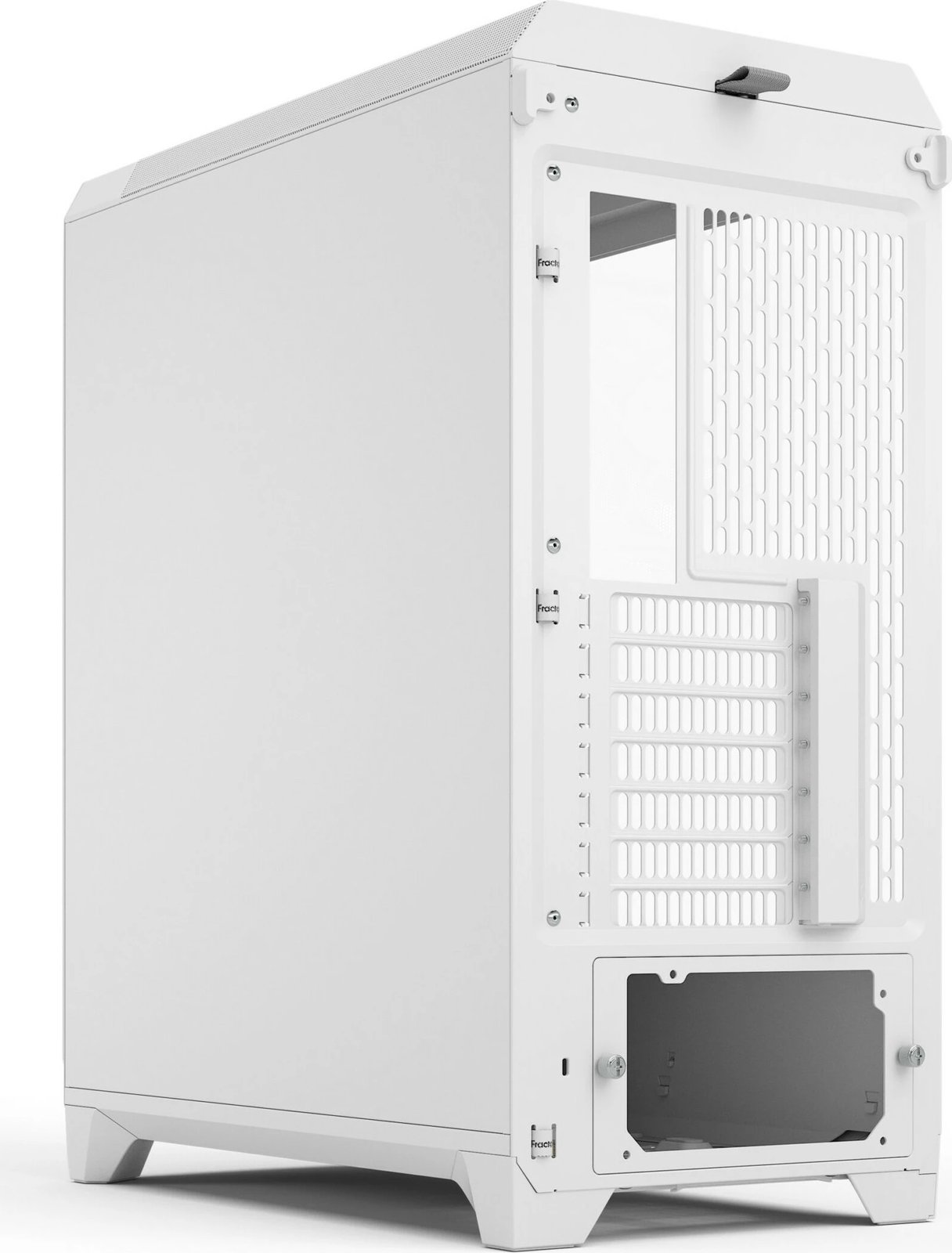 Kasë Fractal Design Meshify 3, midi tower, RGB, xham i temperuar, e bardhë