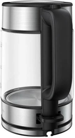 Ibrik elektrik XIAOMI 48366, 1.7L, xham borosilikat, 2200W, e zezë/inox/transparente