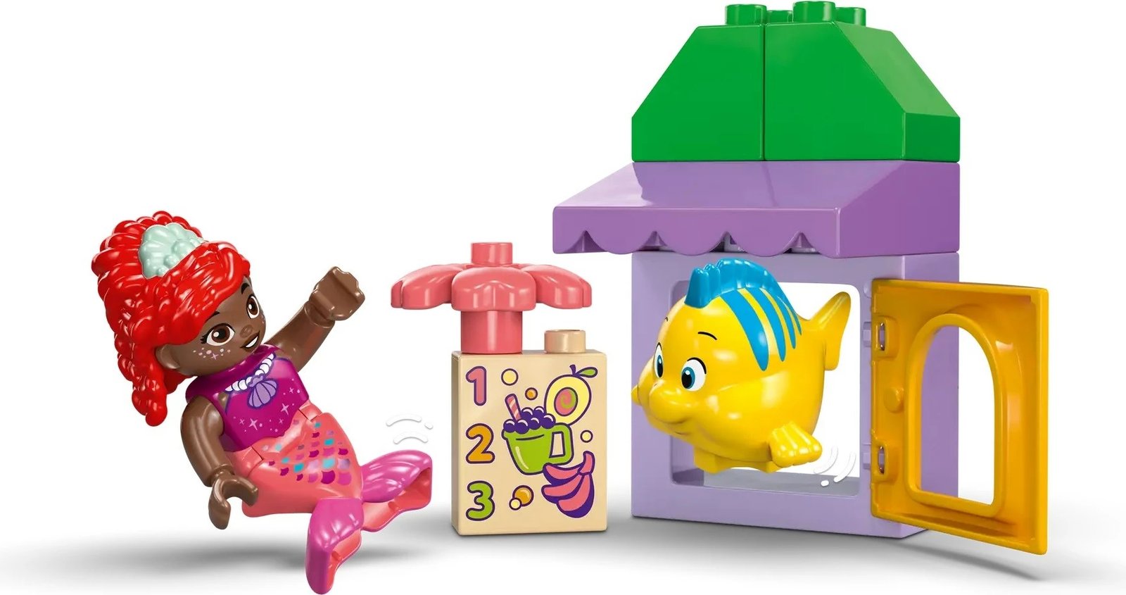 Set LEGO DUPLO 10420 Ariel dhe Flounder, 22 pjesë