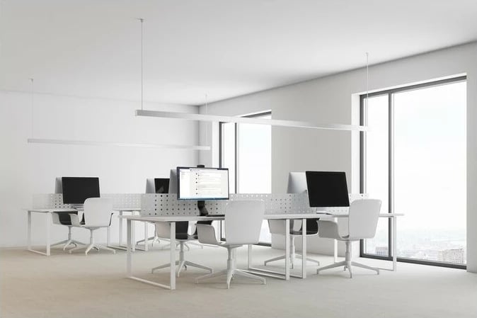 Krah monitori Kensington Space Saving, një monitor, 32", rregullim lartësie, i zi