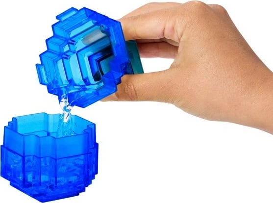 Figurë aksioni Minecraft Mattel Mini Mode Potion Brewing Noor or Never, me enë magjie dhe grimca Slimy Brew