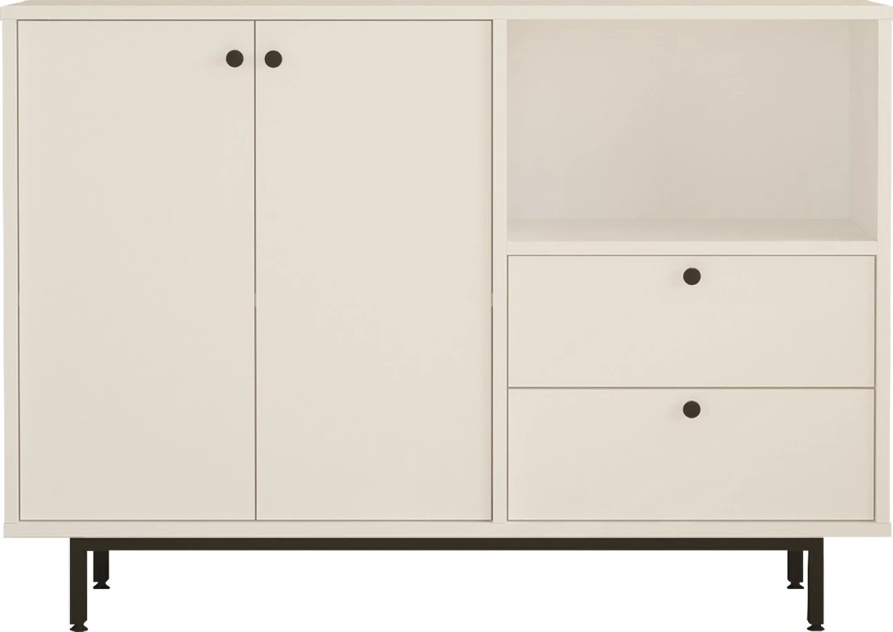 Dollap shumëpërdorimësh, ngjyrë e bardhë, Skye Decor, RE2-W