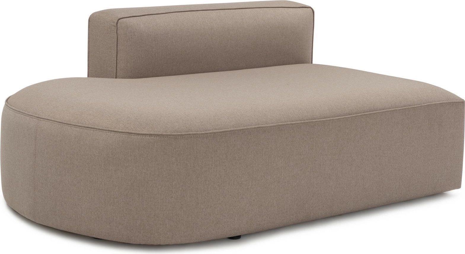 Këndare Atelier del Sofa, Mora (X-Oval-L1-O1-O1-R1), ngjyrë kafe e çelët
