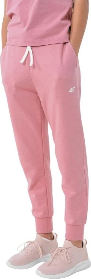 Pantallona sportive për fëmijë 4F, rozë