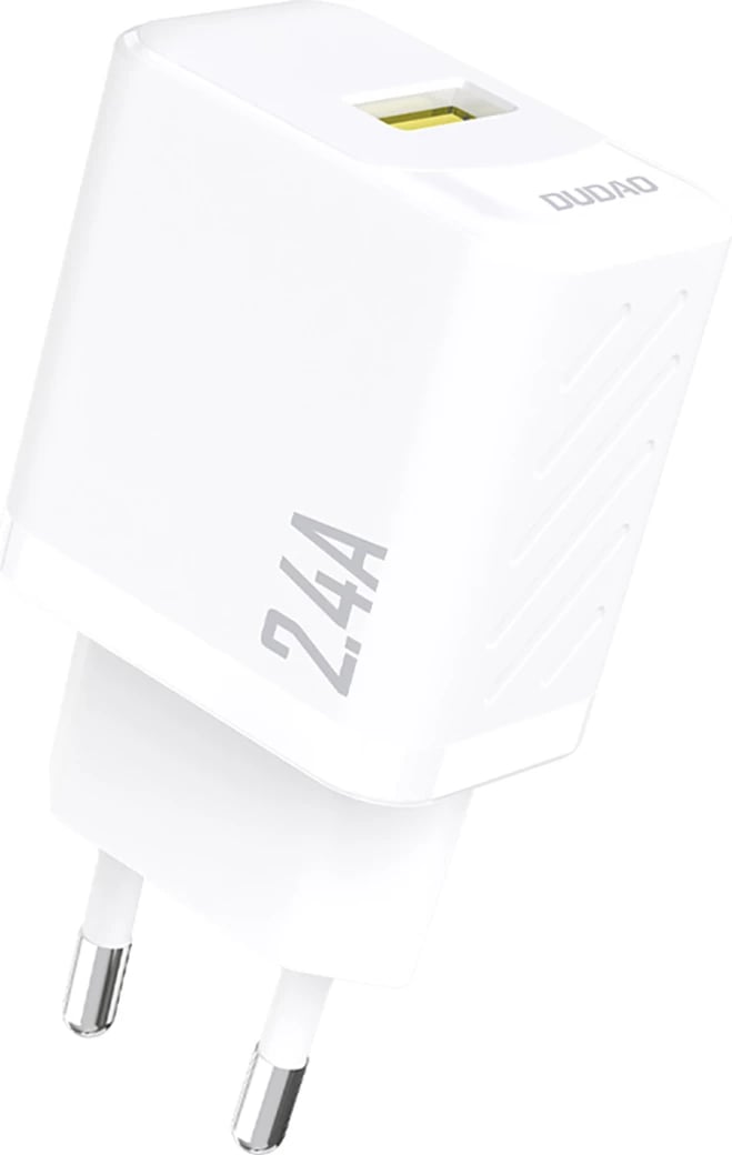 Karikues muri Dudao A23, 2.4A, 1x USB-A, i bardhë