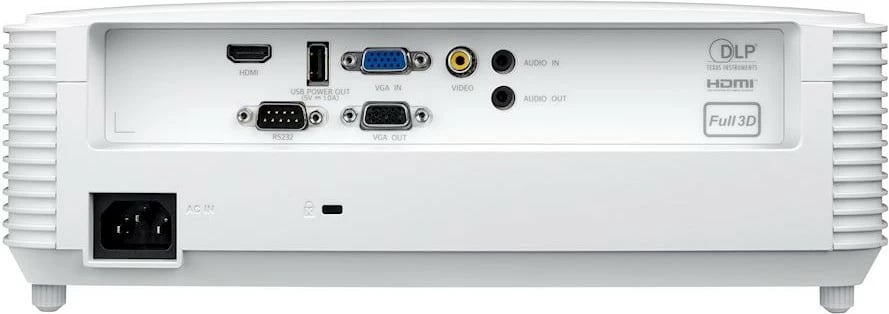 Projektor Optoma H117ST, DLP, 1280x800, 3800 lumen, 3D, i bardhë