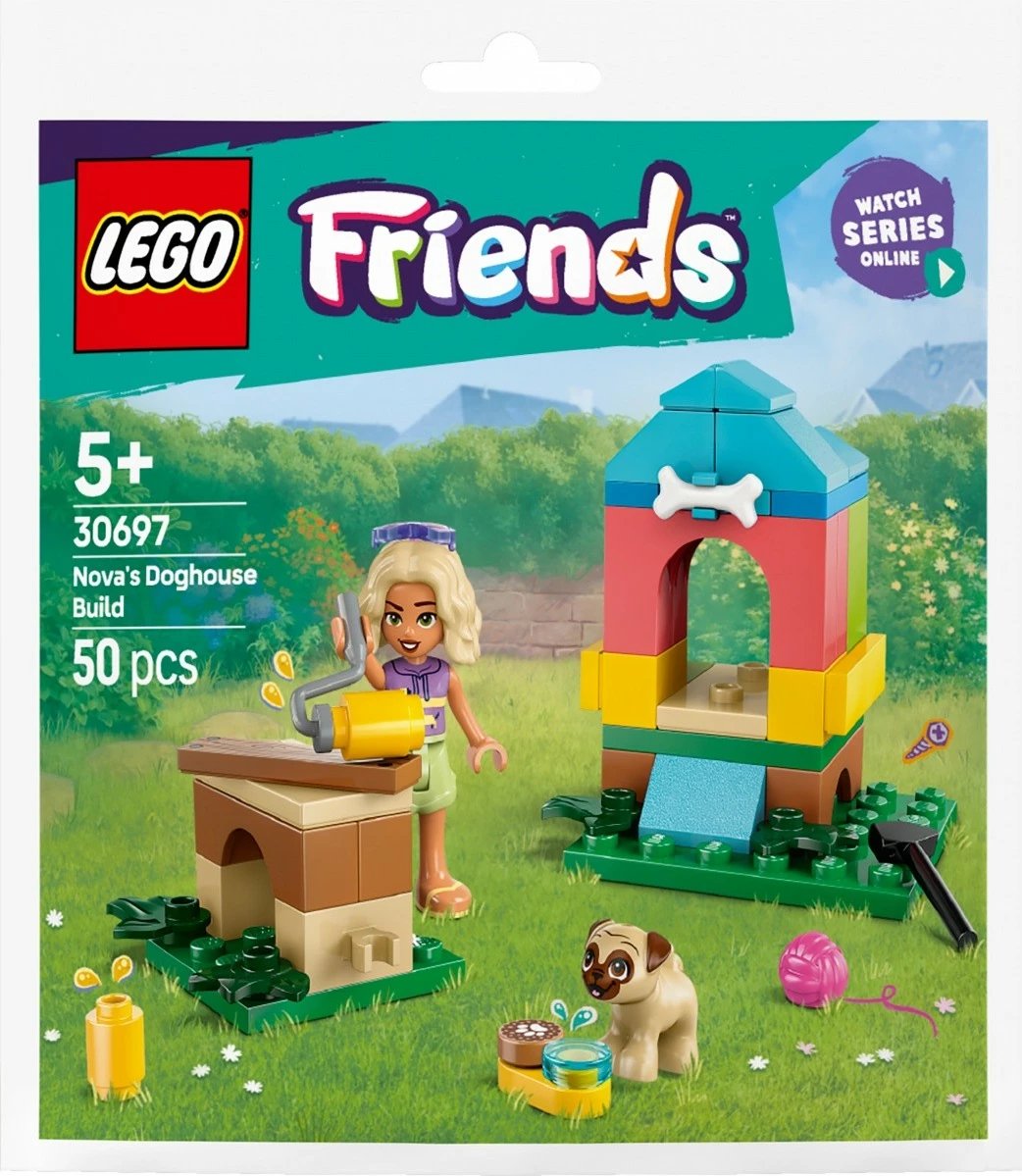 Set ndërtimi LEGO Friends 30697 Dog House Novy, 50 pjesë