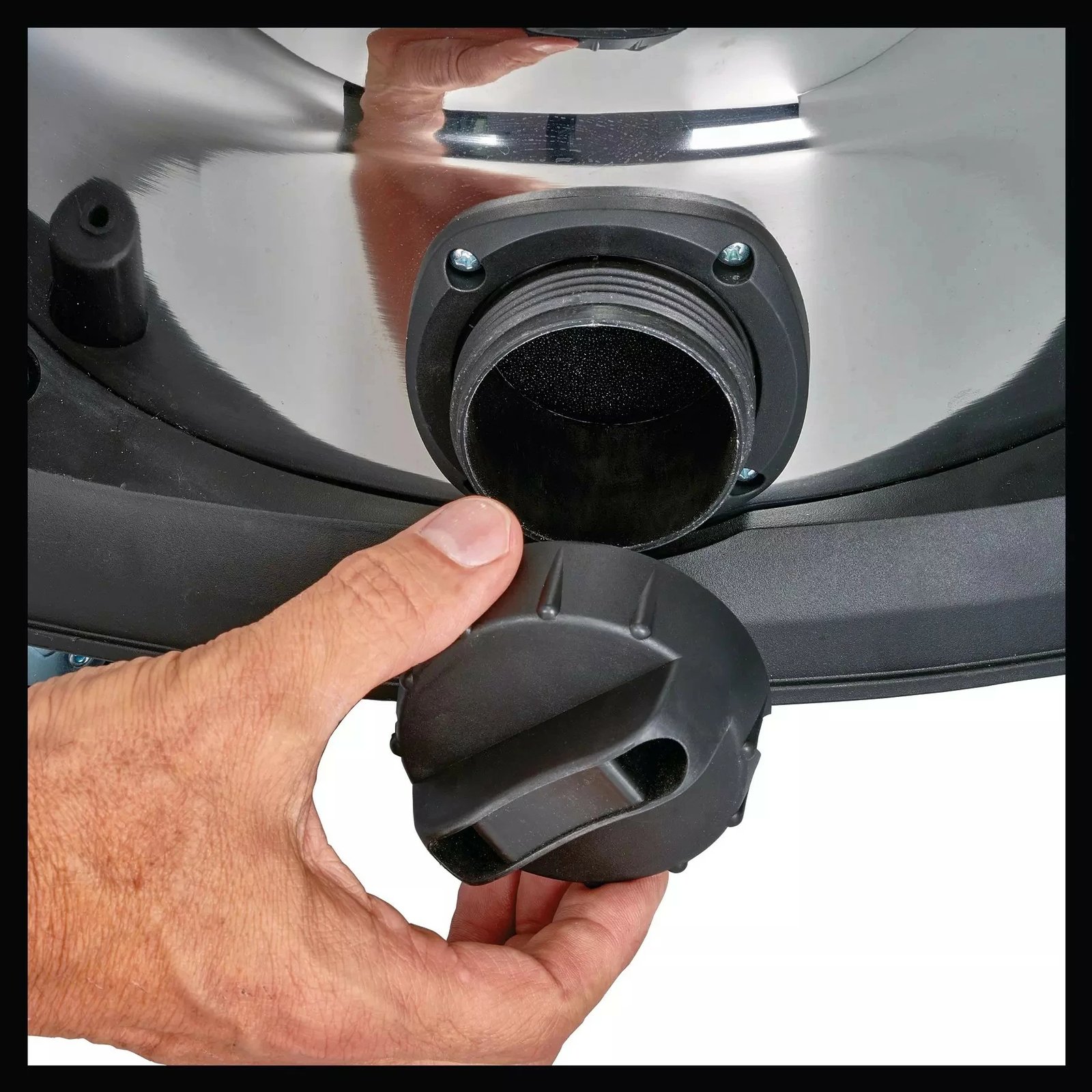 Fshesë me kova Einhell TE-VC 36/30 Li S-Solo, 30L, pa kabllo, pastrim i lagësht dhe i thatë, e zezë/e kuqe/e hirtë