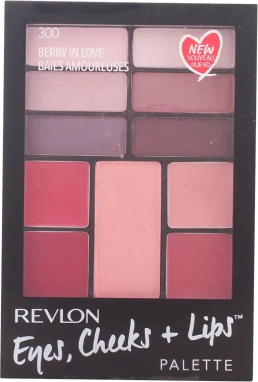 Paletë make-up REVLON Eyes Cheeks Lips 300 Berry In Love unisex