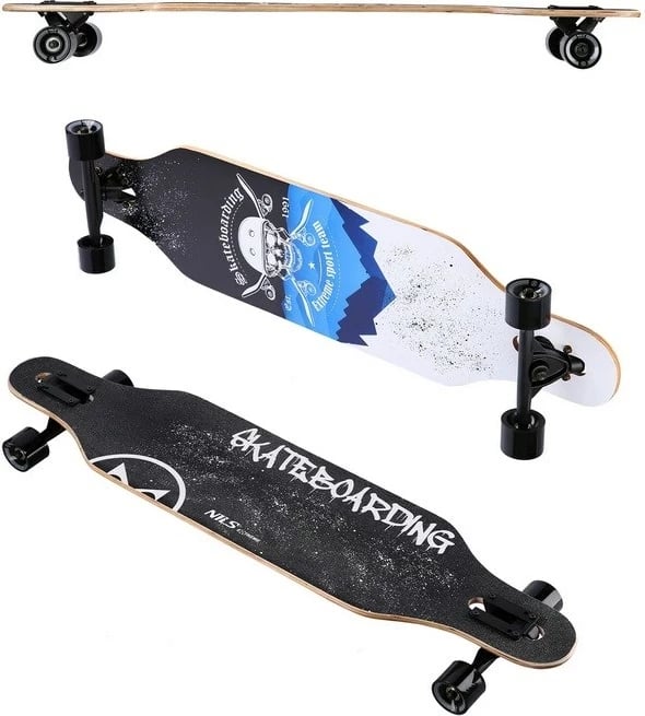 Longboard NILS eXtreme Skull, Dru