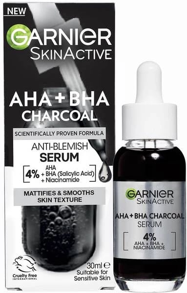 Gar.Skin.Pure Active Anti-Imperfection Blemish Black Out Serum 30Ml
