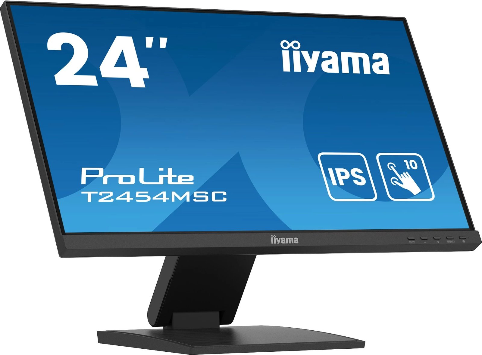 Monitor iiyama ProLite T2454MSC-B2AG 24 inç, Full HD, Touchscreen, IPS, i zi