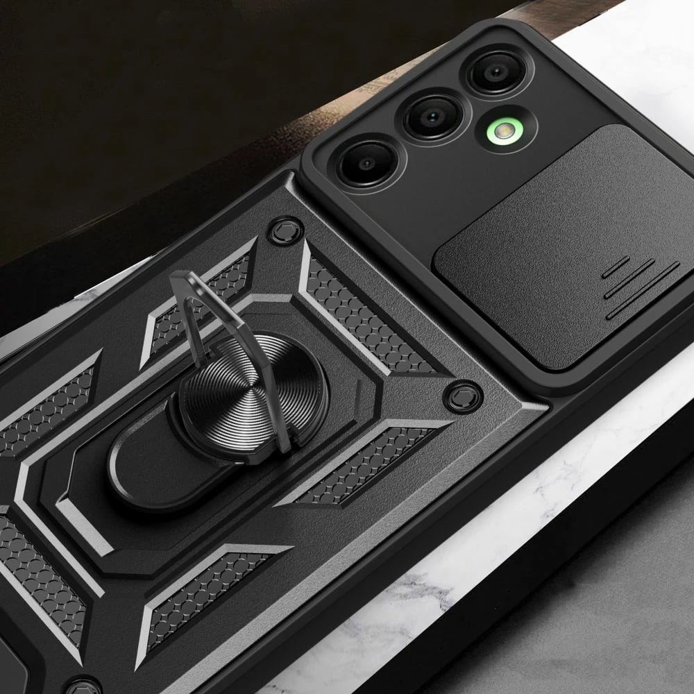 Mbështjellës Tech-Protect CamShield Pro për Samsung Galaxy A16 4G/5G, i zi