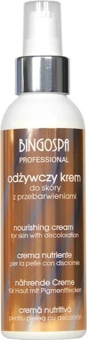 Krem për fytyrë për femra BingoSpa me hiperpigmentim 135g
