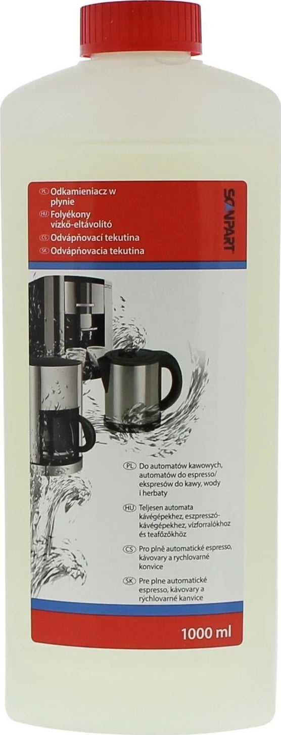 Pastrues për Ekspres Kafeje dhe Çajnike Scanpart, 1L, transparent