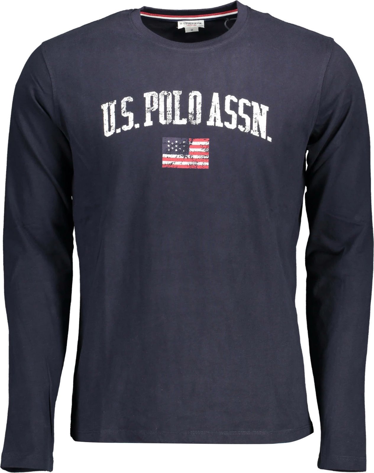 Maicë me mangë të gjata U.S. POLO meshkuj, blu