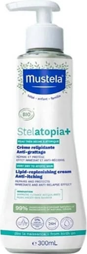 Krem për trup dhe fytyrë Mustela Stelatopia+ Bio unisex 300ml