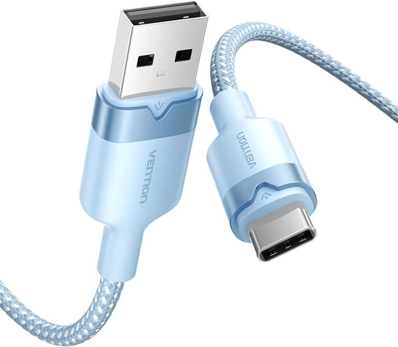 Kabllo USB 2.0 A në USB-C Vention CTNLH, 2m, Blu