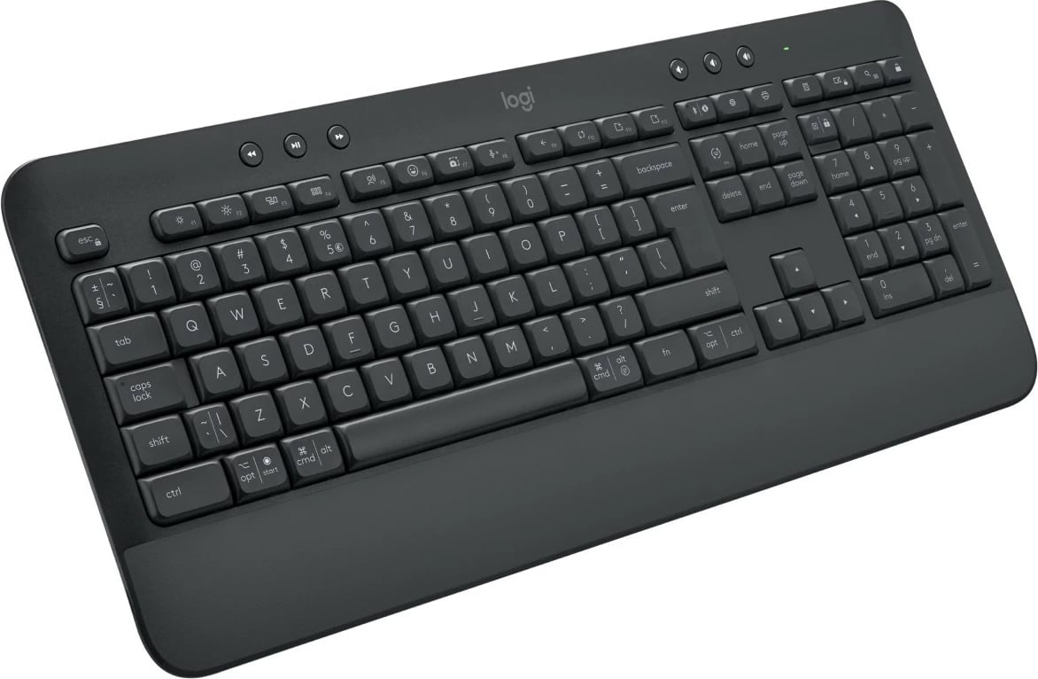 Tastierë Logitech SIGNATURE K650, wireless, Bluetooth, full-size, QWERTY, graphite