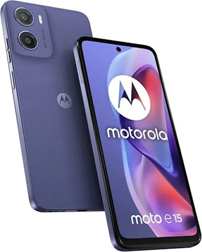 Celular Motorola Moto E15 2+64GB 6.67" Denim Blue