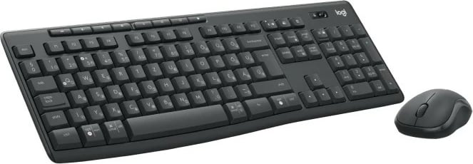 Tastierë me maus Logitech MK370 Combo for Business, wireless, Bluetooth, QWERTZ, grafit