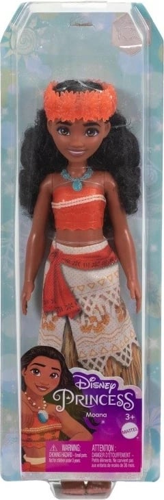 Kukull Disney Princess Vaiana Mattel HLW02/HPG68 me veshje tradicionale, për vajza Kukull Disney Princess Vaiana Mattel HLW02/HPG68 me veshje tradicionale, për vajza
