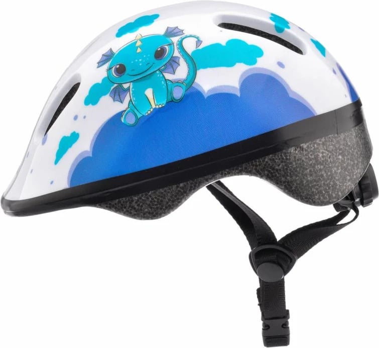 Helmetë për fëmijë Meteor, bardhë e kaltër