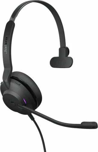 Kufje Jabra Evolve2 30 SE USB-A, MS Mono, Wired, Zyrë/Call center, 20 - 20000 Hz, 92 g, E zezë
