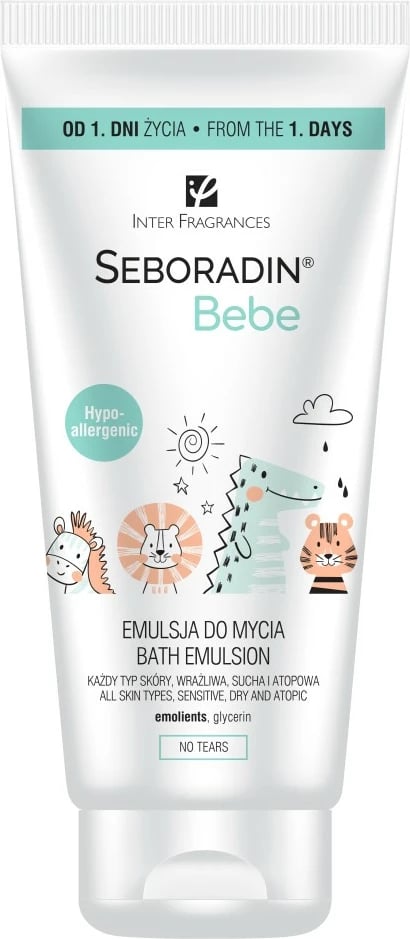 Emulsion larës trupi për fëmijë SEBORADIN Intensively Moisturizing, 200ml
