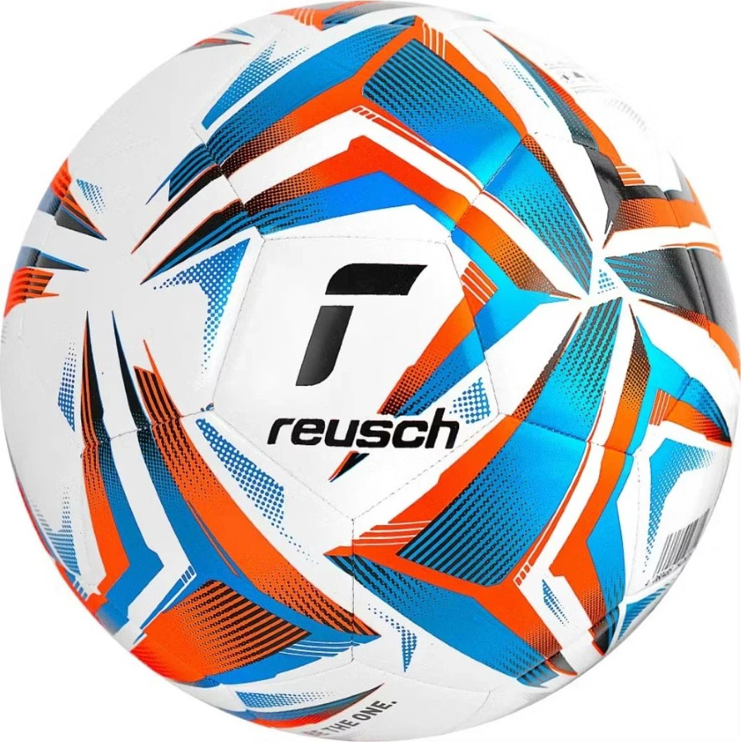 Top futbolli Reusch, bardhë-kaltër-portokalli