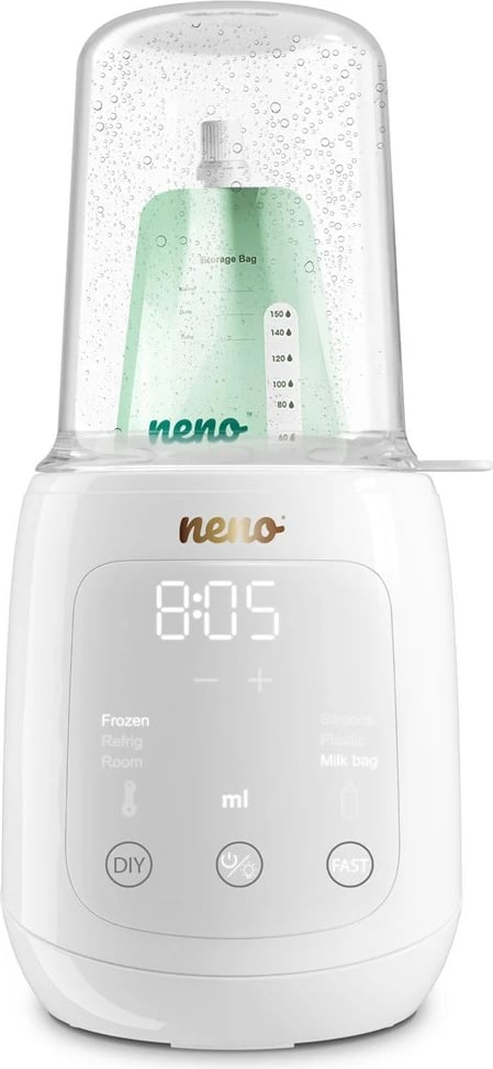 Sterilizues dhe ngrohës biberoni neno Tocco 6-në-1, i bardhë